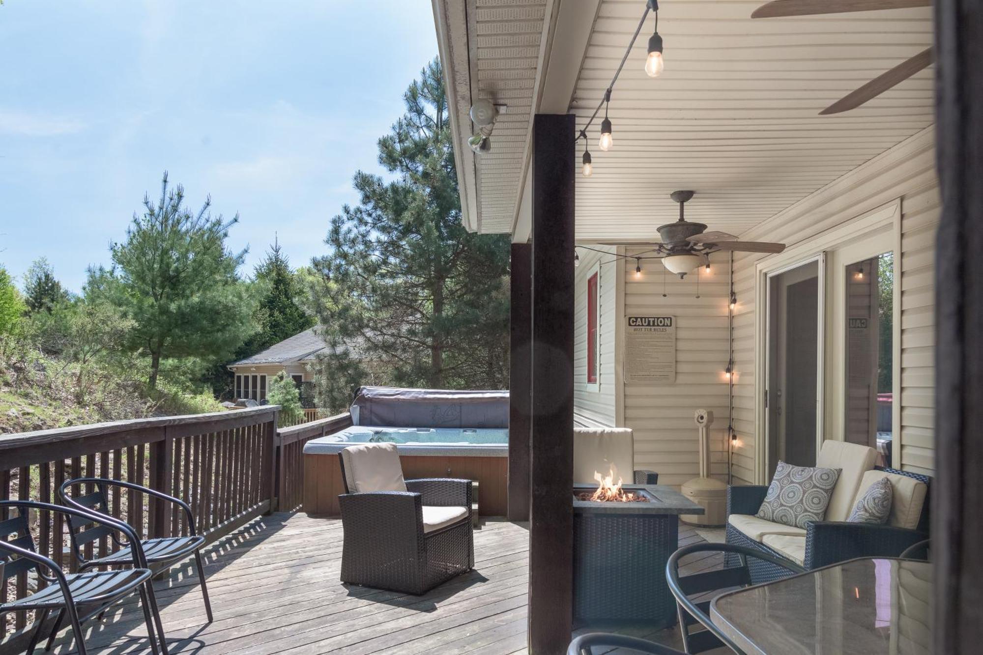 Villa 6 Fieldstone Ct Lake Harmony Exterior foto